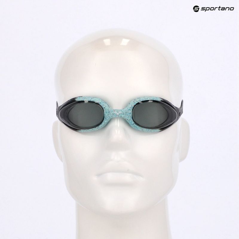 Детски очила за плуване arena Spider r smoke grey/black 7