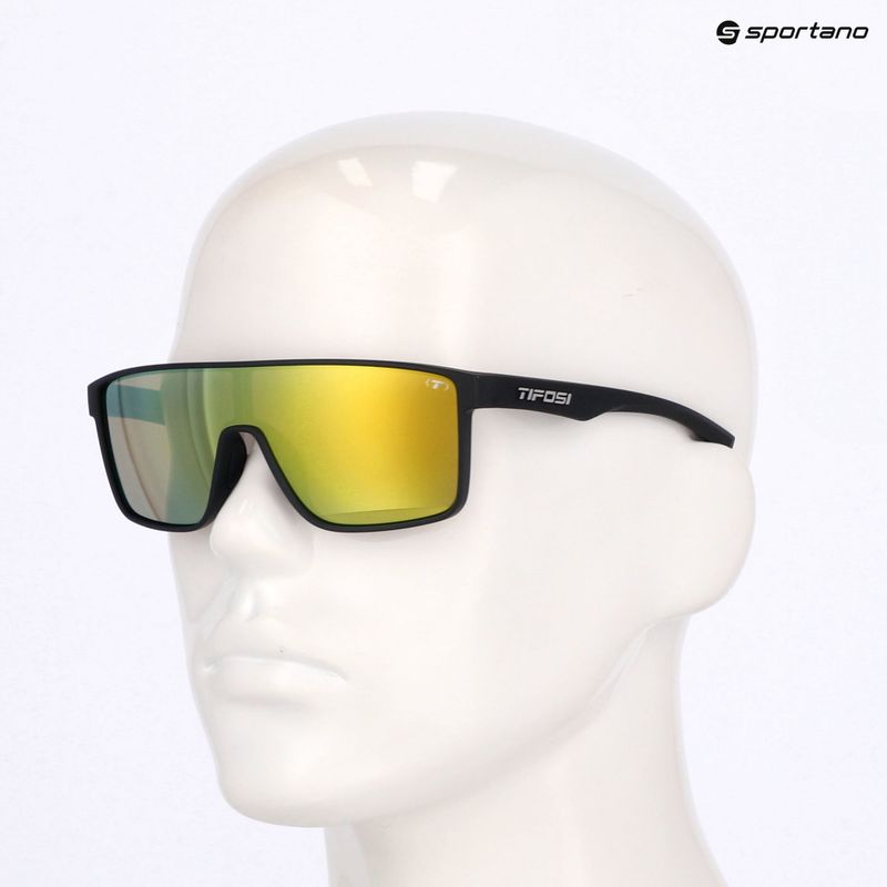 Слънчеви очила Tifosi Sanctum matte black/smoke yellow 6