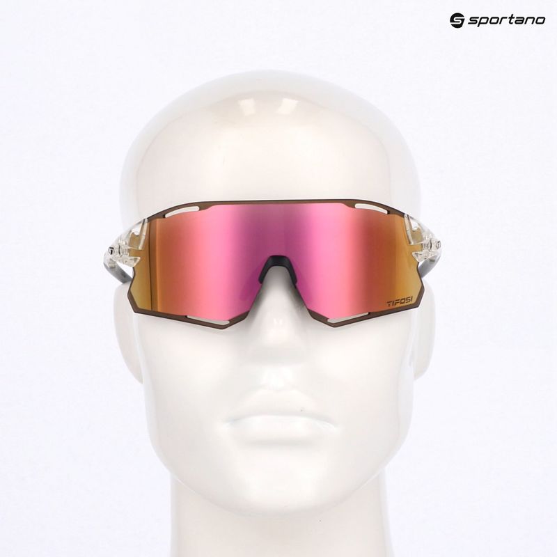 Слънчеви очила Tifosi Rail Race Clarion crystal clear/larion rose/clear 8