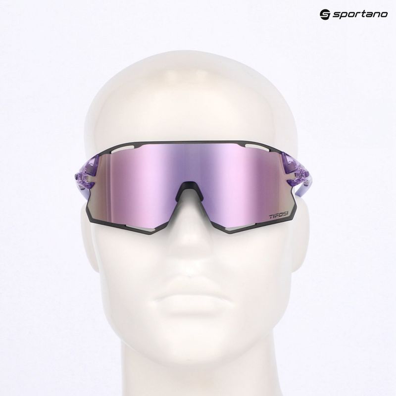 Слънчеви очила Tifosi Rail Race Clarion crystal purple/larion purple/clear 8