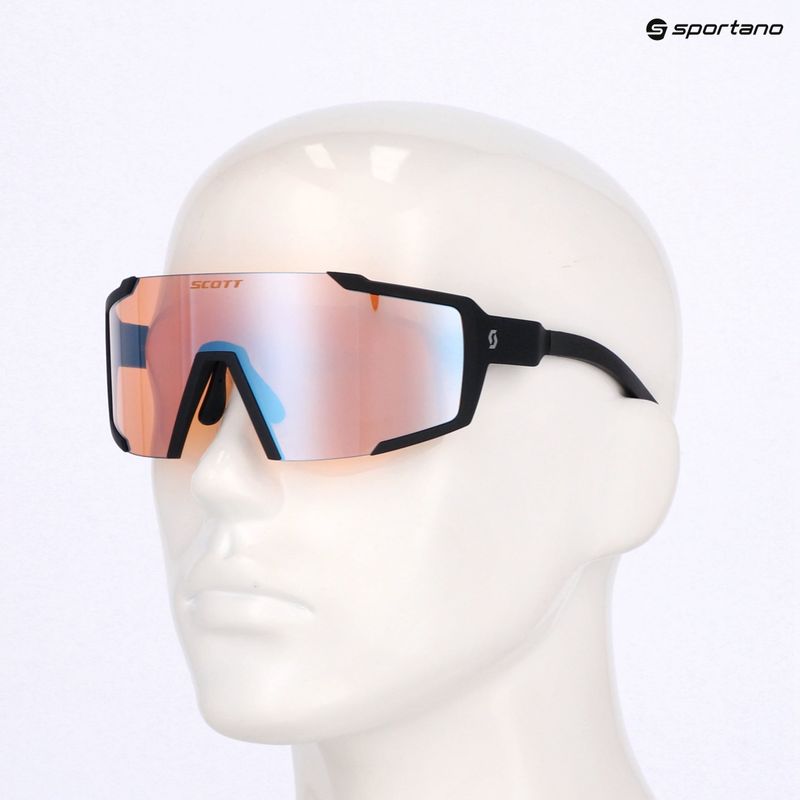 Слънчеви очила SCOTT Shield black matt/blue chrome enhancer 7