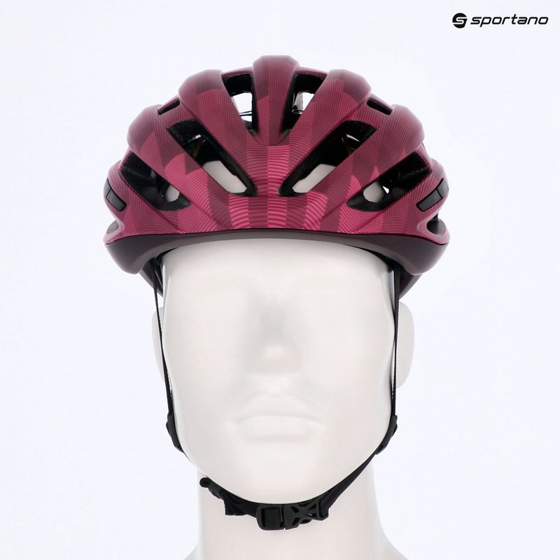 Велосипедна каска Giro Agilis Integrated MIPS matte dark cherry towers 13