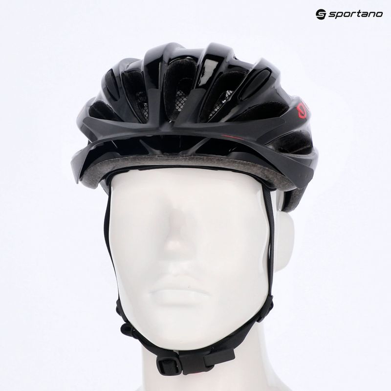 Велосипедна каска Giro Revel black bright red 11