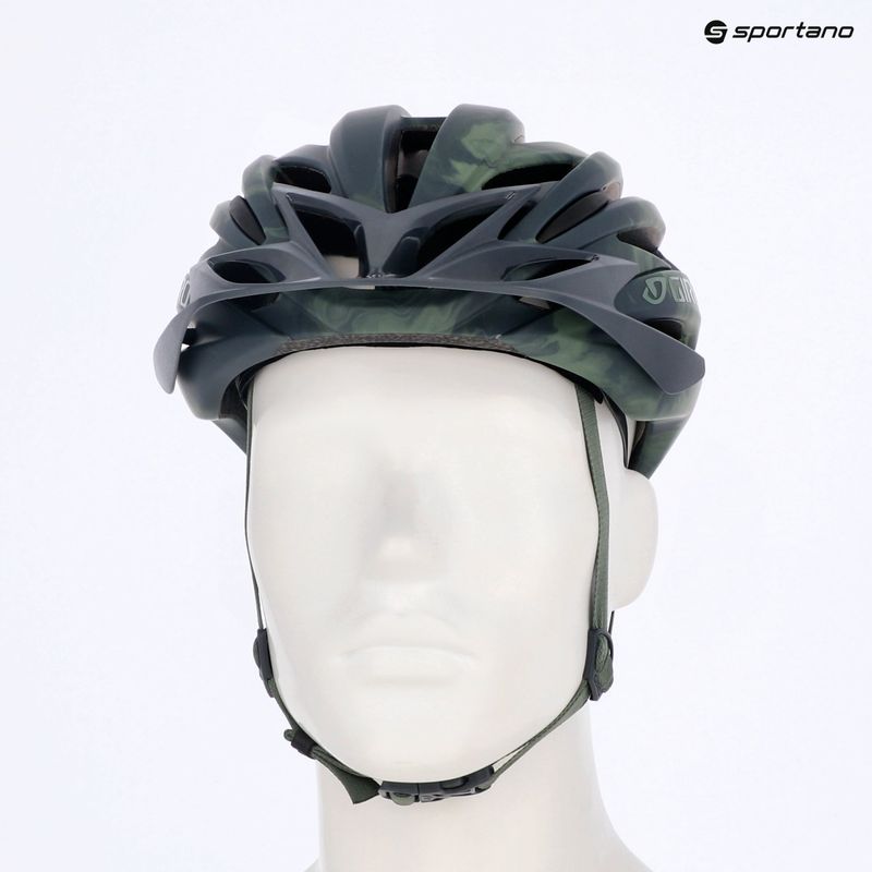 Велосипедна каска Giro Artex Integrated MIPS hedge green/cosmic dust 12