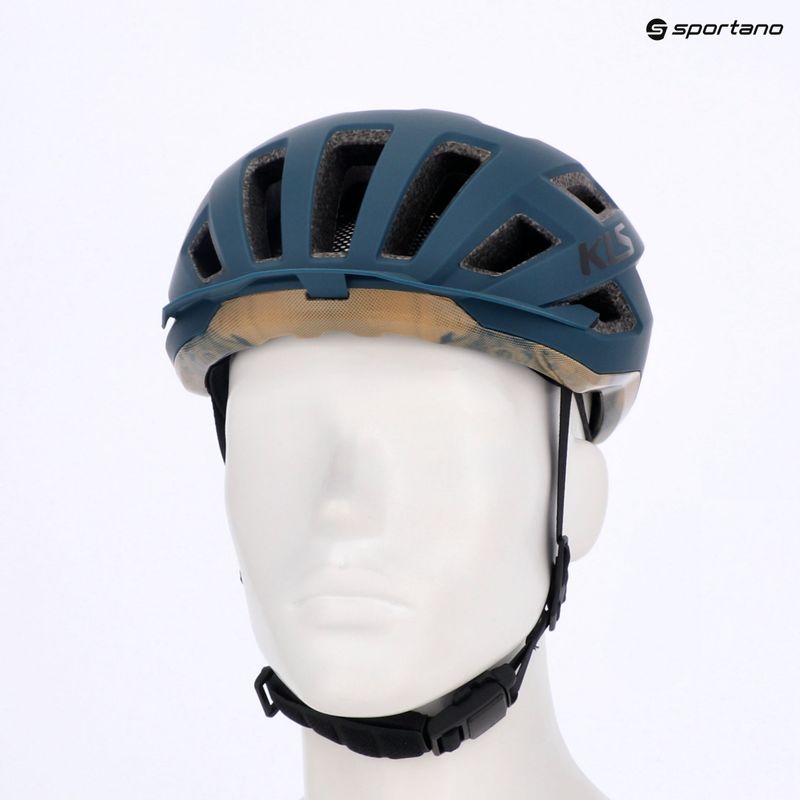 Велосипедна каска Kellys Dynamic II thunderstorm blue 9