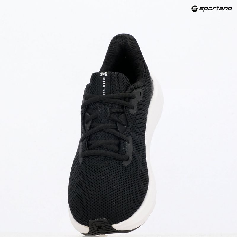 Under Armour Charged Pursuit 4 дамски маратонки за бягане черно/черно/бяло 9