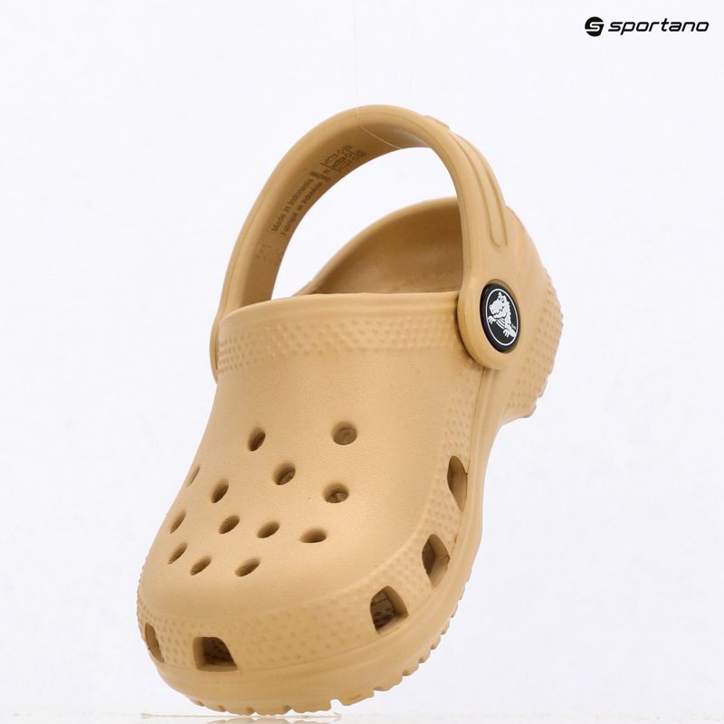 Crocs Classic Clog Toddler пшенични джапанки 17