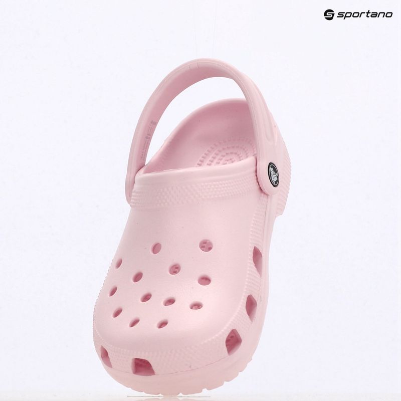 Crocs Класически джапанки розово мляко 16
