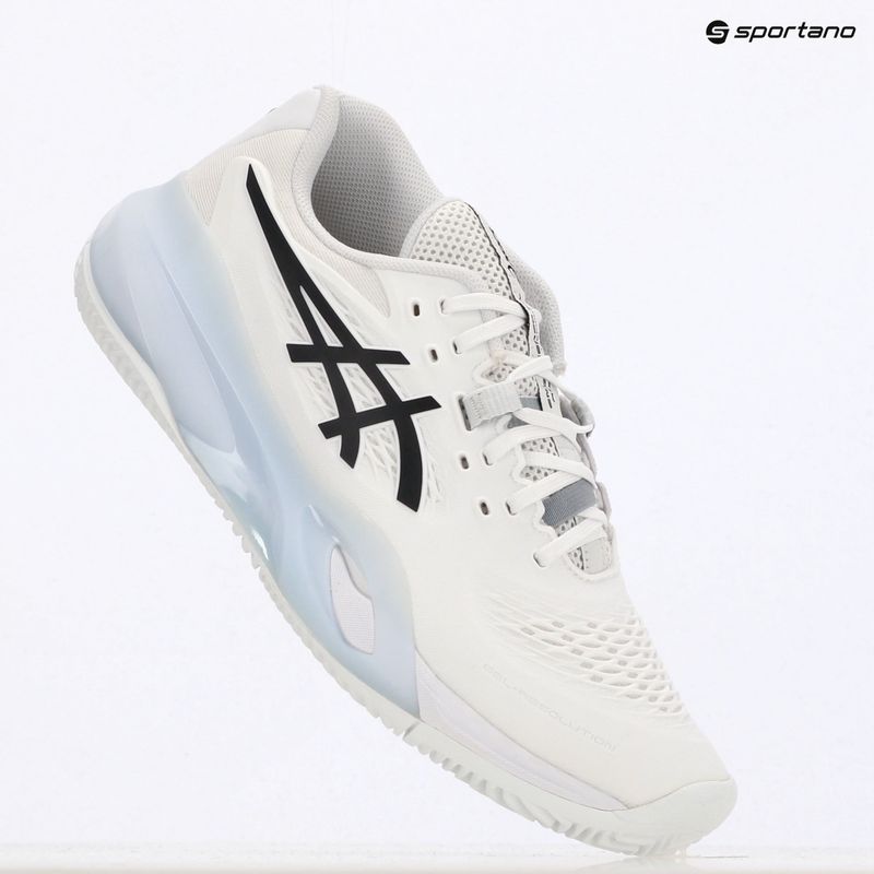 ASICS мъжки обувки за тенис Gel-Resolution X Clay white/ black 9