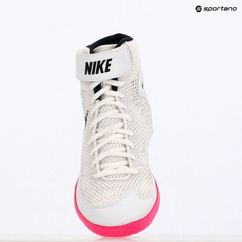 Обувки за борба Nike Inflict SE в бяло/розово 9
