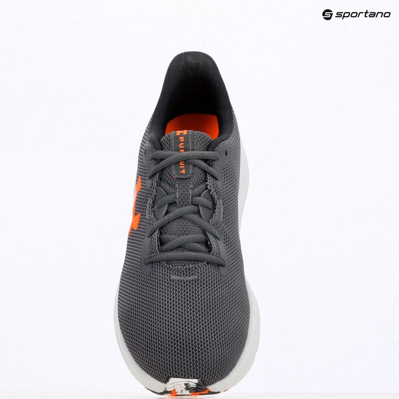 Under Armour Charged Pursuit 4 castlerock/anthracite/blaze orange мъжки обувки за бягане 9