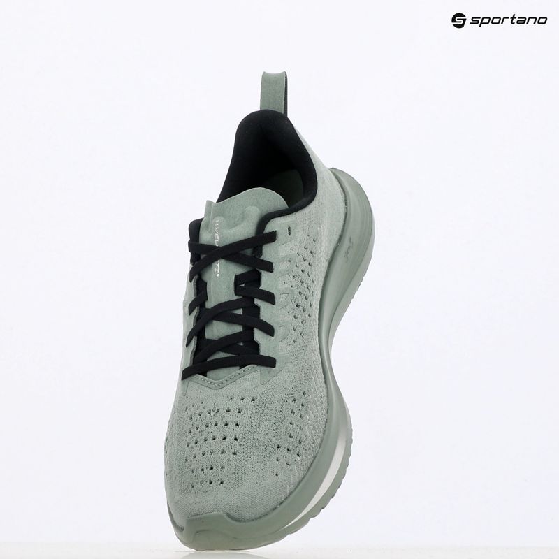Under Armour Velociti 4 silica green/silica green/metallic silver мъжки обувки за бягане 9