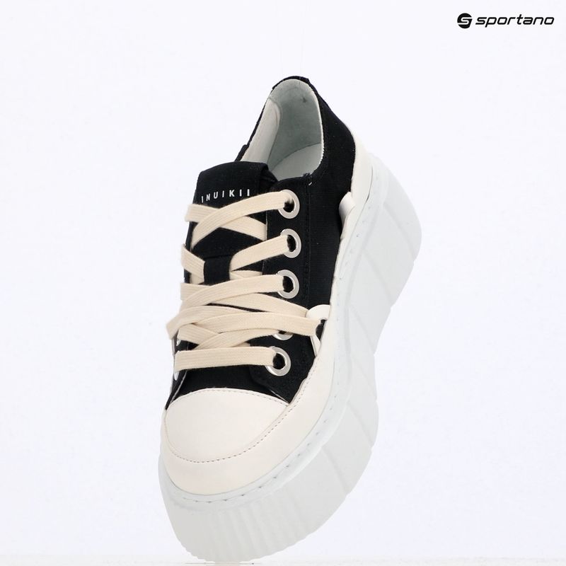 Дамски обувки INUIKII Matilda Canvas Low black 9