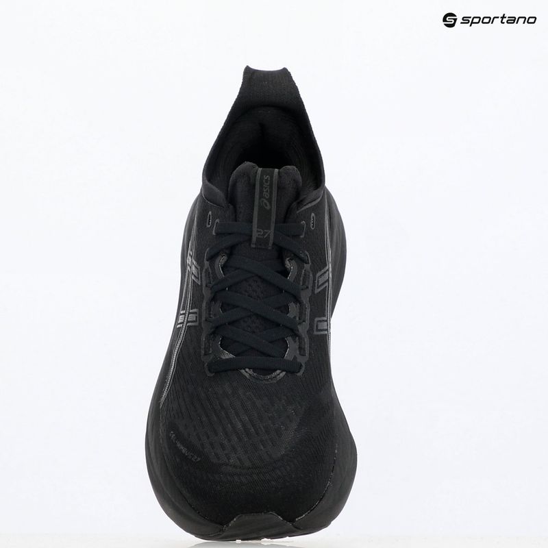 Мъжки обувки за бягане ASICS Gel-Nimbus 27 black/graphite grey 9