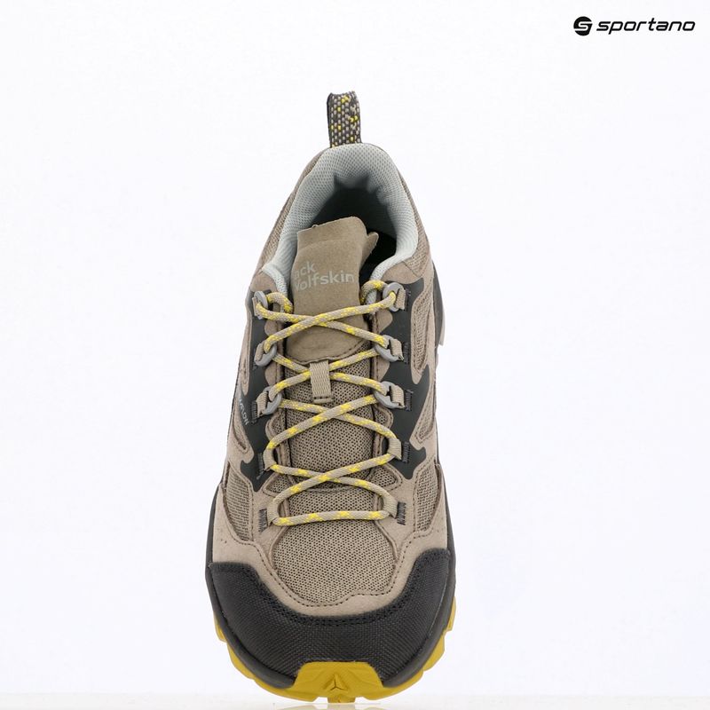 Мъжки туристически обувки Jack Wolfskin Cyrox Vent Low chartreuse 12