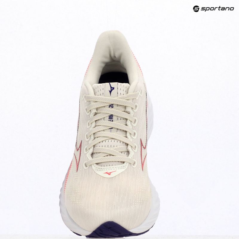 Дамски обувки за бягане Mizuno Wave Rider 28 snow white/camellia rose/vintage indigo 10