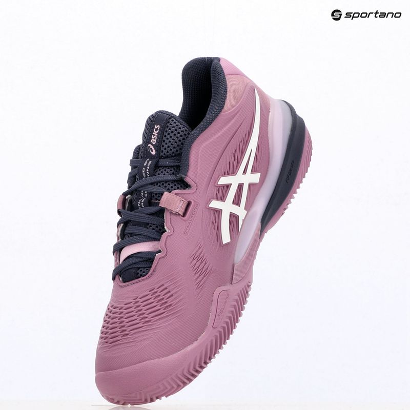 ASICS дамски обувки за тенис Gel-Resolution X Clay ube/white 9