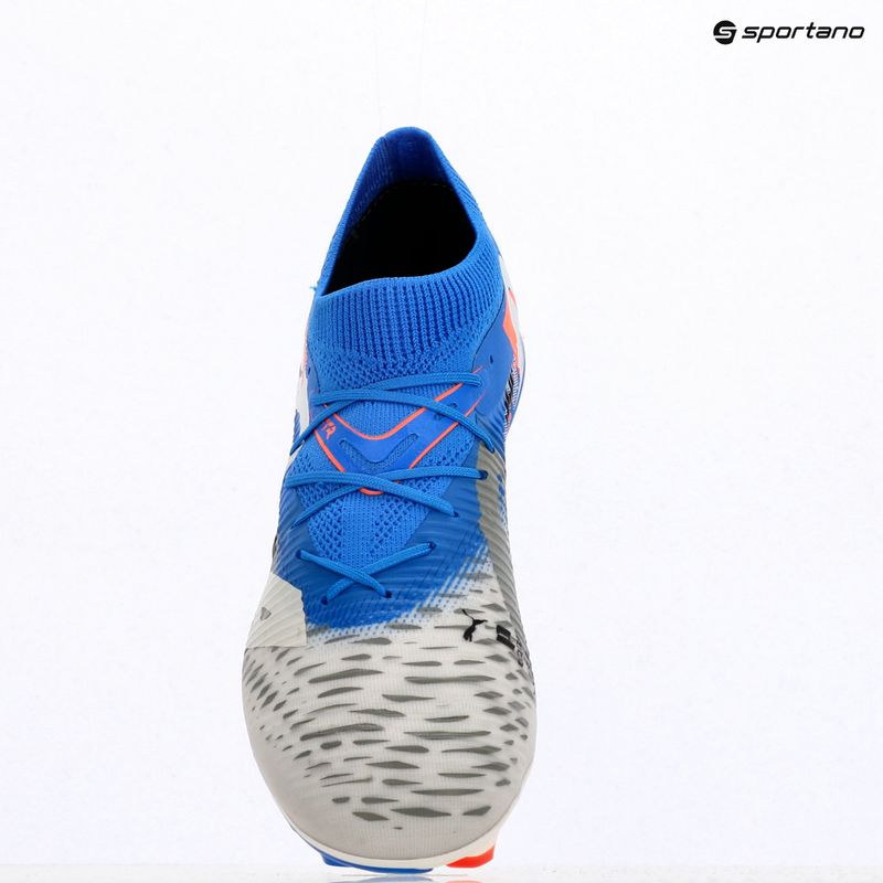 Мъжки футболни обувки PUMA Future 8 Match Forever FG/AG white/ultra blue/feather gray/puma black/glowing red 9