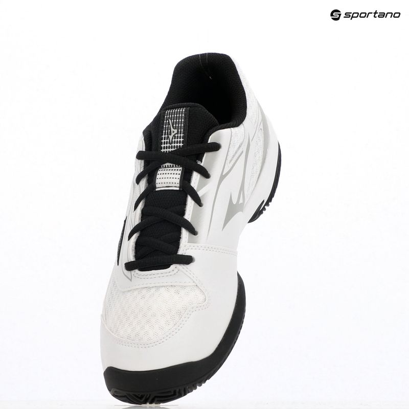Мъжки обувки за тенис Mizuno Break Shot 5 CC white/ black/ harbor mist 9
