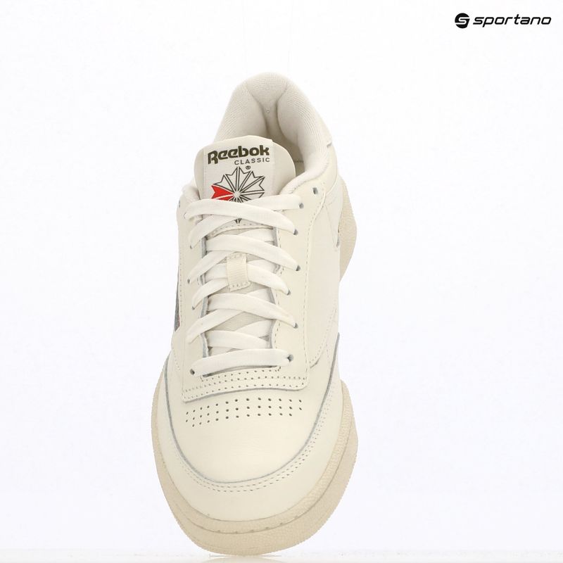 Обувки Reebok Club C 85 chalk/chalk/hungrn 9