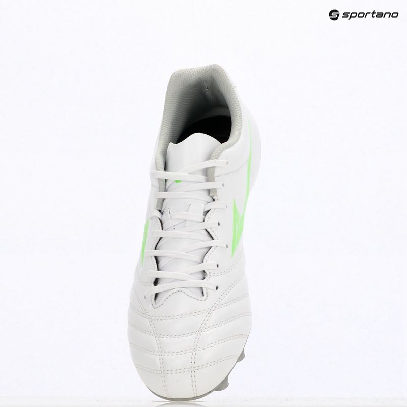 Мъжки футболни обувки Mizuno Monarcida Neo III Select Md white/neon green 11