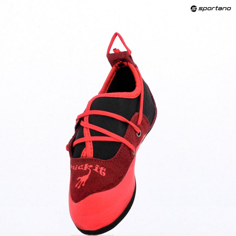 Детска обувка за катерене La Sportiva Stickit chili/ poppy 16