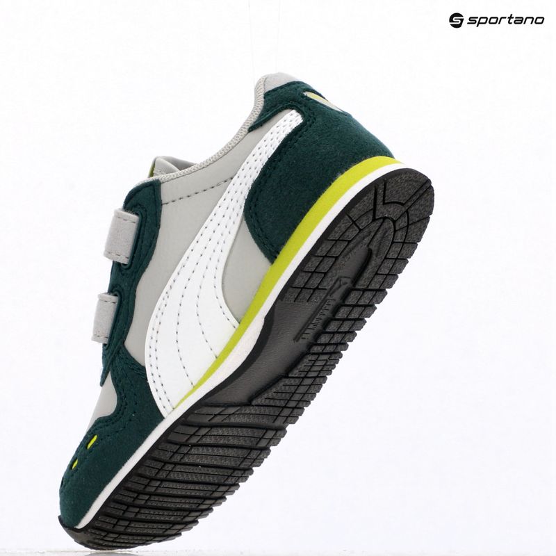Детски обувки PUMA Cabana Racer SL 20 V Inf coollightgray/pumawhite/darkmyrtle/limesmash 9