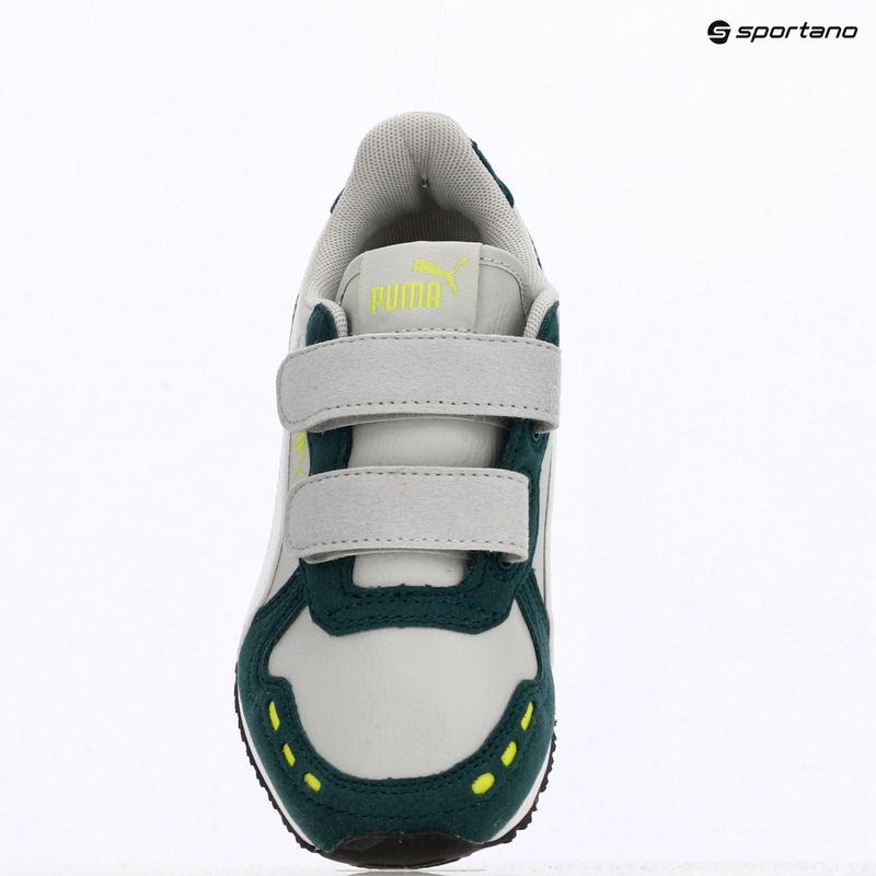 Младежки обувки PUMA Cabana Racer SL 20 V PS coollightgray/pumawhite/darkmyrtle/limesmash 9
