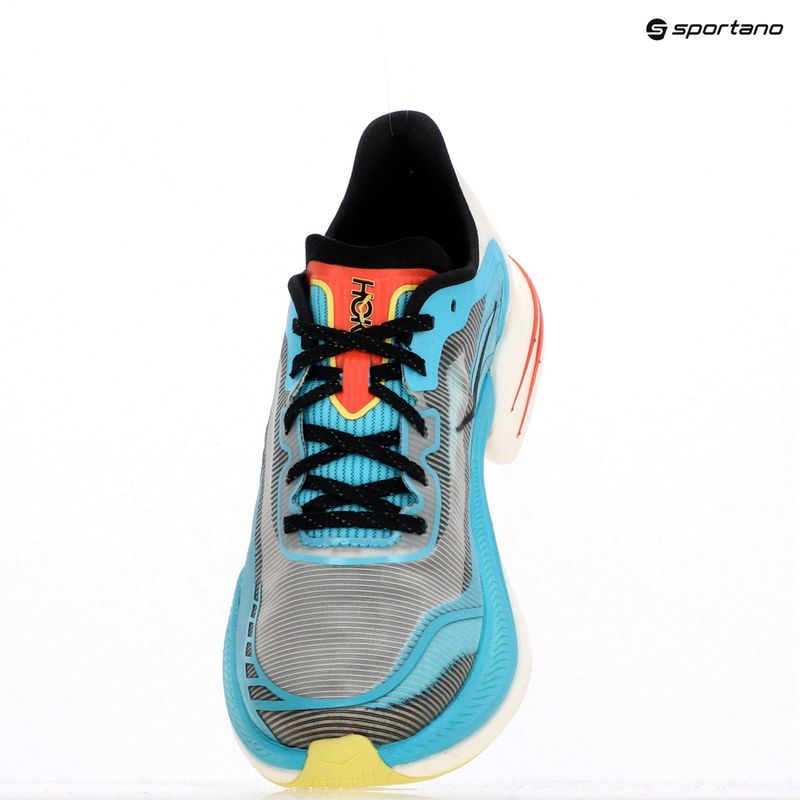 Детски обувки за бягане HOKA Cielo X1 2.0 frost/black 17