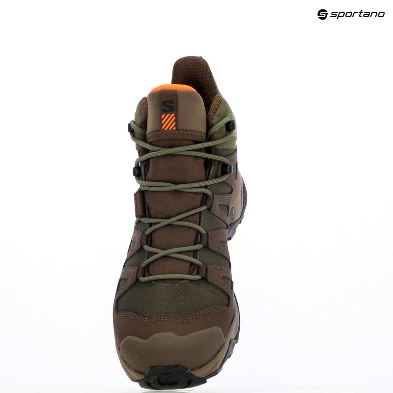 Мъжки ботуши за трекинг Salomon X Ultra Tracker GTX green/earth brown/sharkskin 18