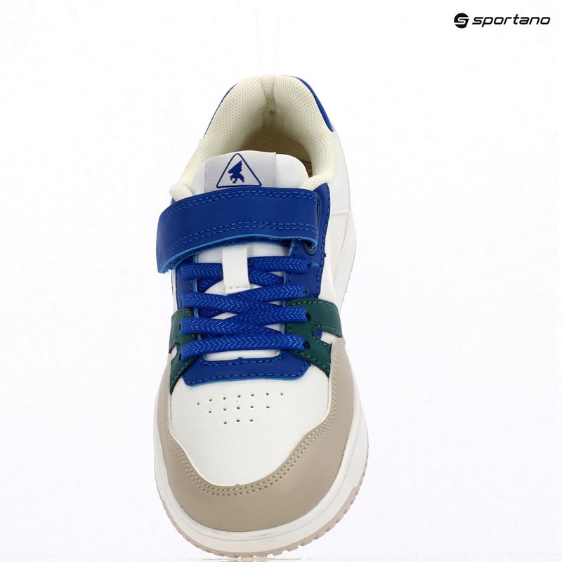 Детски обувки Joma Platea Low Jr бели/бежови 9