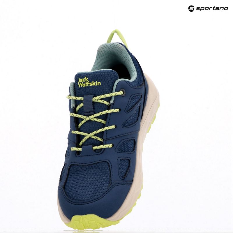Jack Wolfskin Woodland 2 Texapore Low evening sky детски ботуши за трекинг 9