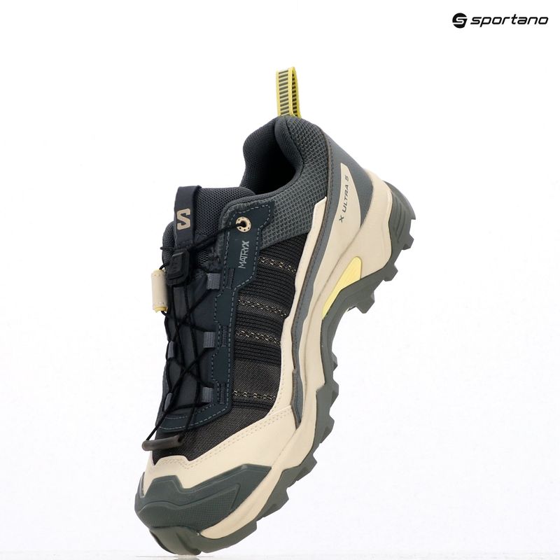 Дамски ботуши за трекинг Salomon X ULTRA 5 GTX turbulence / sedona sage / yellow Iris 9