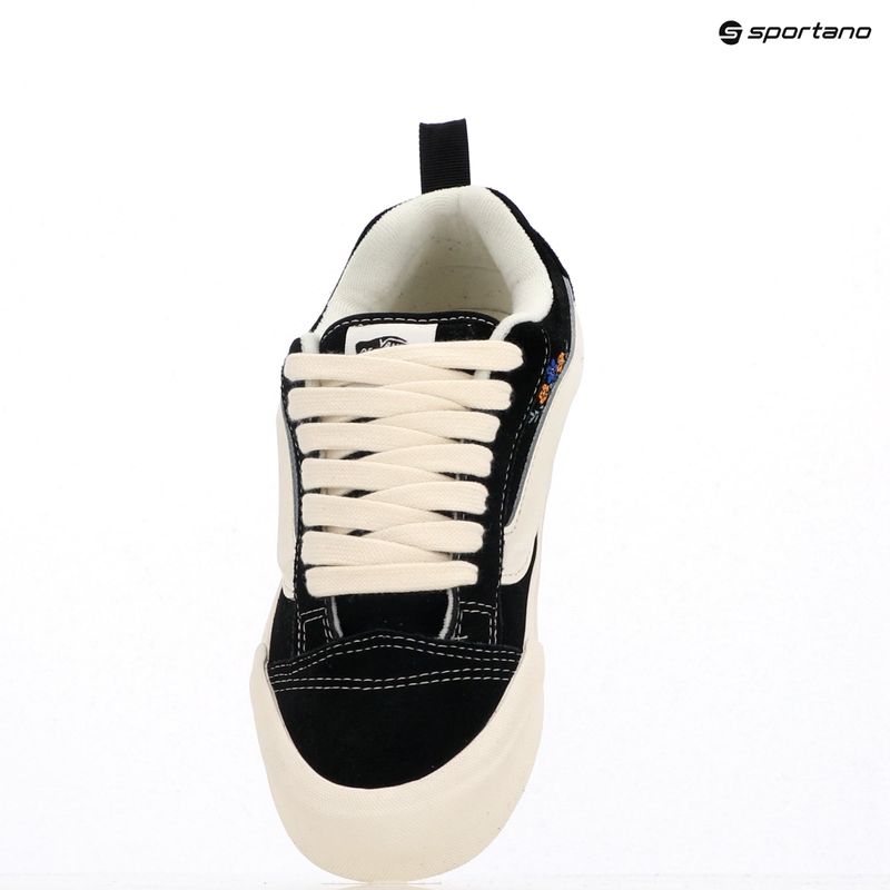 Vans Knu Skool черни флорални обувки 9
