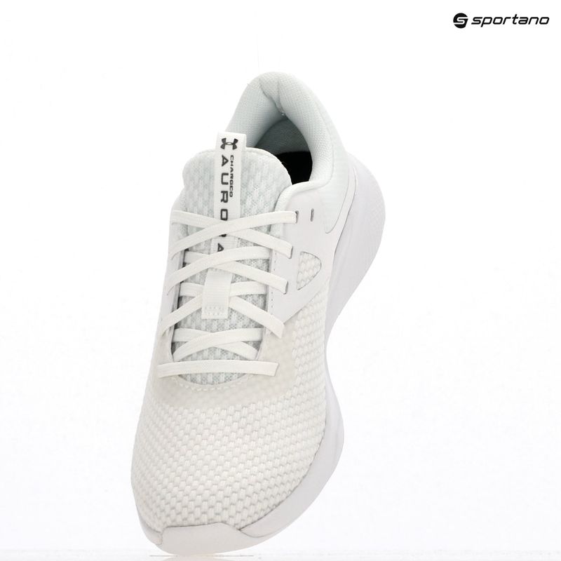 Дамски обувки за тренировка Under Armour W Charged Aurora 2 white/white/metallic warm silver 9