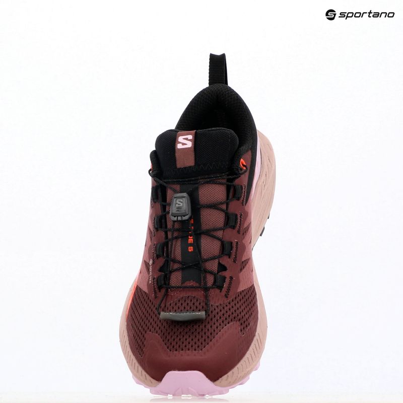 Salomon Sense Ride 5 GTX дамски обувки за бягане catawba grape/orchid bouquet/cherry tomato 14
