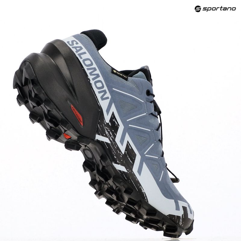 Дамски обувки за бягане Salomon Speedcross 6 GTX flint/black/heat 15