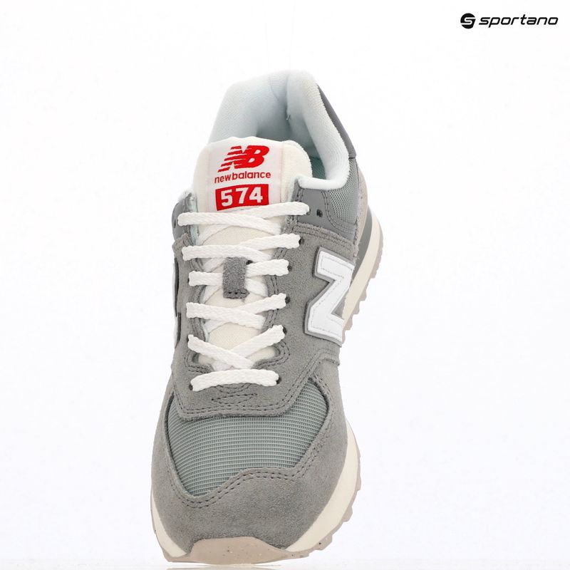 New Balance 574's V2 шистово сиви обувки 9