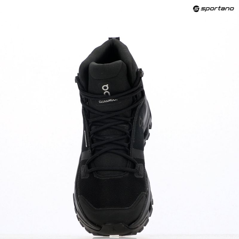 Дамски обувки On Running Cloudrock Mid Waterproof black/black 13