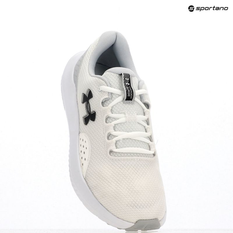 Мъжки обувки за бягане Under Armour Charged Surge 4 white/halo grey/black 6