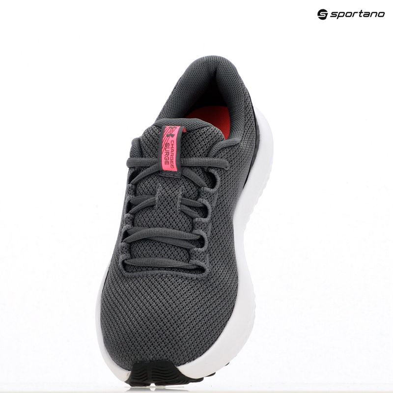 Under Armour Charged Surge 4 castlerock/anthracite/aero pink дамски обувки за бягане 14