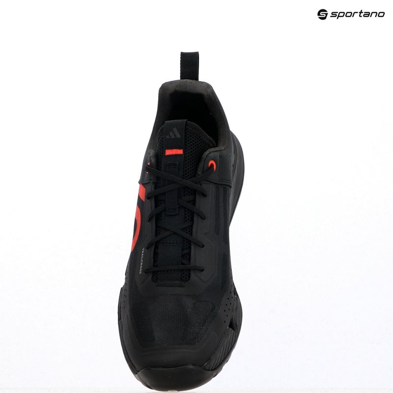 Мъжки обувки за колоездене adidas FIVE TEN Trailcross LT core black/pure ruby/grey three platform 9
