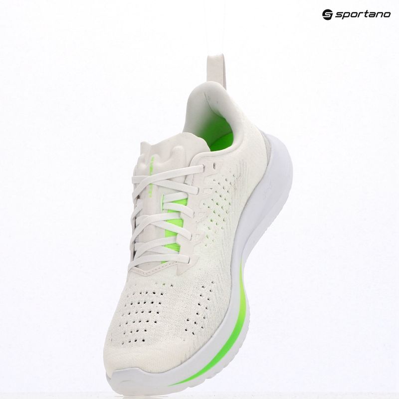 Мъжки маратонки Under Armour Velociti 4 white/white/hyper green 11