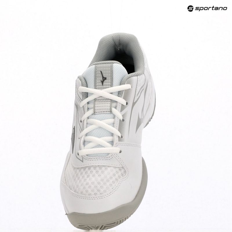 Дамски обувки за тенис Mizuno Break Shot 5 CC white/ ultimate gray/ harbor mist 12