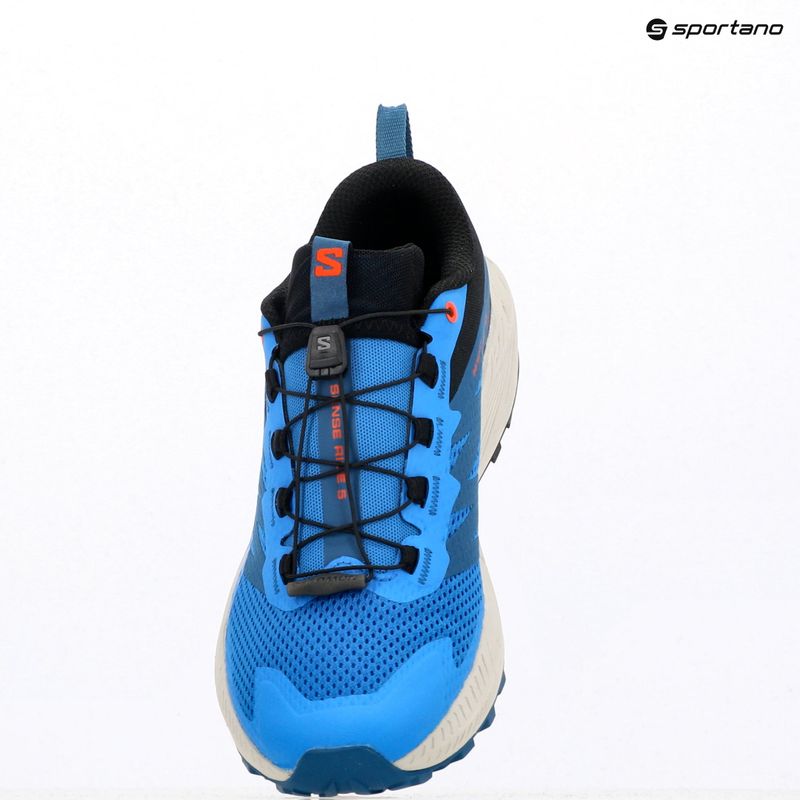 Мъжки обувки за бягане Salomon Sense Ride 5 french blue/black/dark blue 11