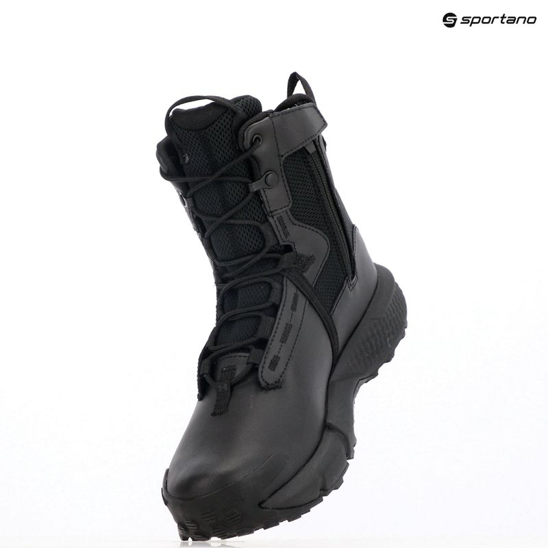 Мъжки тактически ботуши Under Armour Charged Valsetz Waterproof Zip black/black/jet grey 15