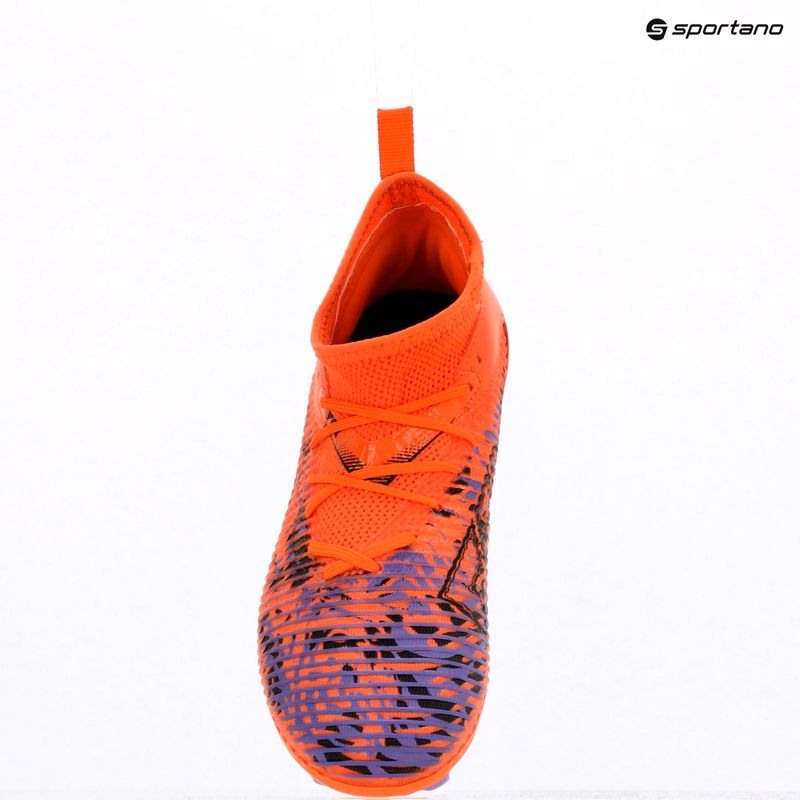 Детски футболни обувки PUMA Future 8 Match Creativity FG/AG Jr orange poppy/puma black/dark amethyst 9