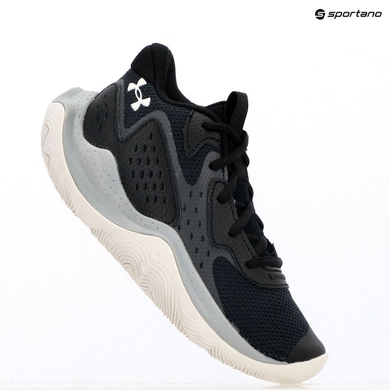 Детски баскетболни обувки Under Armour Grade School Jet '23 black/jet grey/white 14