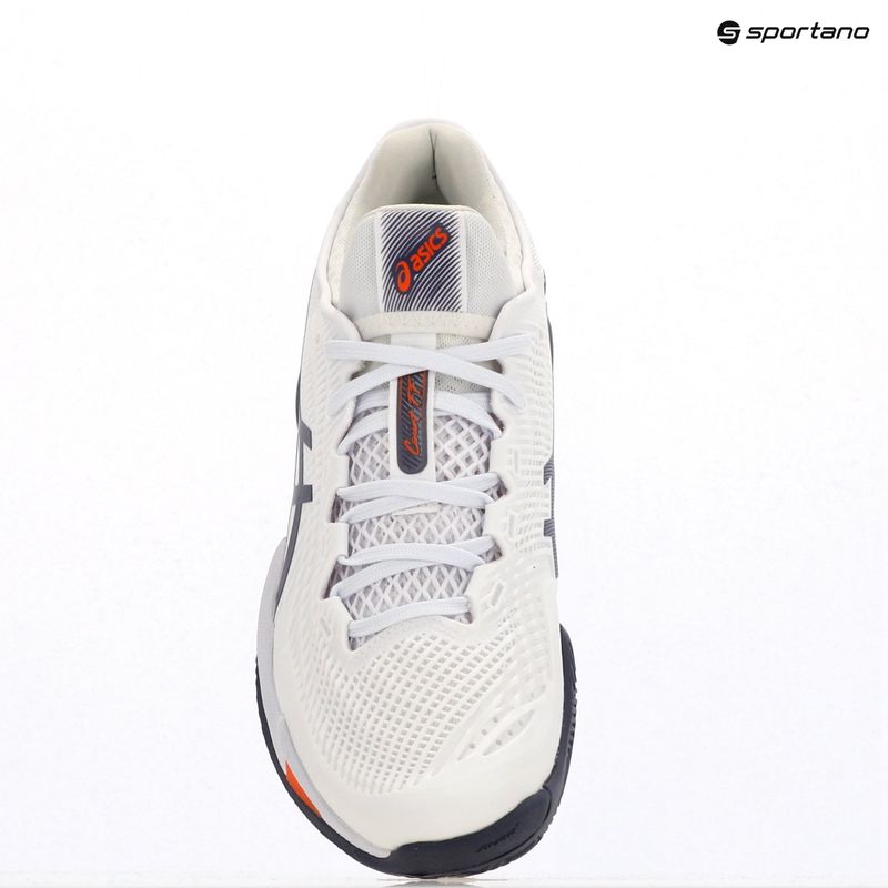 ASICS Court FF 3 Clay white/greyish purple мъжки обувки за тенис 15