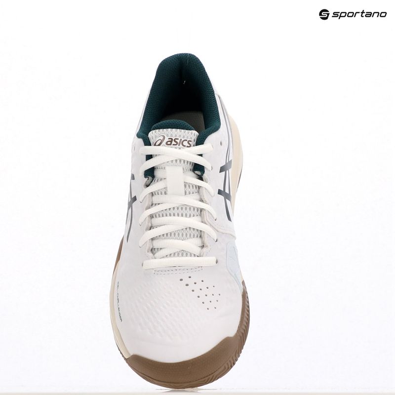 ASICS мъжки обувки за тенис Gel-Challenger 14 Clay white/saxon green 16